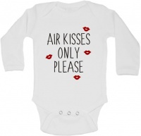 BTSN - Air Kisses Only Please - Baby Grow - L Photo