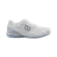 Wilson Women's Rush Pro 2.5 Tennis Shoes - White/Grey Photo