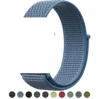 Apple Nylon Loop Sports Strap for Watch - Wild Blue Cellphone Cellphone Photo