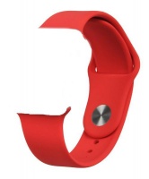Apple Silicon Strap for Watch - Red Photo