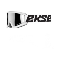 EKS Gox Flat Out White/Black Goggle Photo