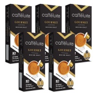 Caffeluxe Nespresso Compatible 50 Capsules Bulk Gourmet Espresso Photo