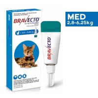 Bravecto Tick & Flea Spot On for Cats - Medium Photo