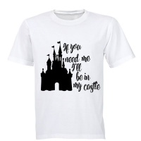 I'll Be in My Castle! - Kids - T-Shirt - White Photo