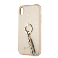Guess - Saffiano Hard Case With Ring Stand for iPhone XR Photo