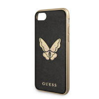 Guess - Patch Butterfly Saffiano Hard Case for iPhone 8 Photo