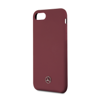 Mercedes - Silicon Case Microfiber Lining for iPhone 8 Photo