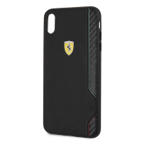 Ferrari - On Track PU Rubber Soft Touch Case for iPhone XS MAX Photo