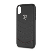 Ferrari - Heritage Quilted Leather Hard Case for iPhone X Photo