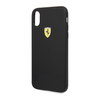 Ferrari - On Track Racing Shield PU Rubber Soft Perforated for iPhone X Photo