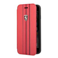 Ferrari - Urban Collection Booktype Case Off Track for iPhone 8 - Red Photo