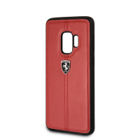 Ferrari - Heritage Hardcase Vertical Contrasted Stripe for S9 - Red Photo