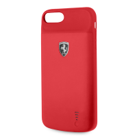 Ferrari - Off Track - Power Cases - Full Cover Red for iPhone 8 4000mAh Photo