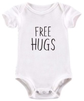 BTSN - Free Hugs -Baby Grow Photo
