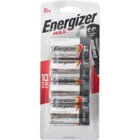 Energizer Max D - 4 Pack Photo