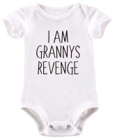 BTSN - I am granny's revenge baby grow Photo