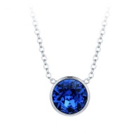 Civetta Spark Miki Pendant with Swarovski® Majustic Blue Crystal Photo