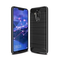 Tuff-Luv Carbon Fibre Style Shockproof Case for Huawei Mate 20 -Black Photo