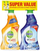 Dettol Hygiene - Kitchen & Bathroom Cleaner Trigger - 500ml Value Pack Photo
