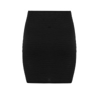 Quiz Ladies Black Textured Bodycon Skirt - black Photo