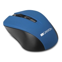 Canyon Wireless 800/1000/1200 DPI 3 Button Mouse - Blue Photo