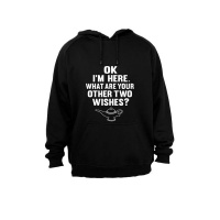Ok. I'm Here - What are your other two wishes? - Hoodie - Black Photo