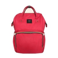 Mummy Bag Multi-Function Waterproof Travel Backpack - Red Photo