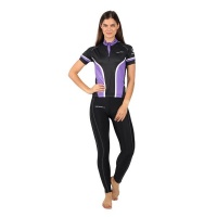 Merrell Eden Cycling Jersey - Black / Purple Photo