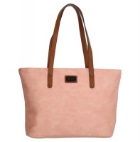 Charm London Covent Garden Ladies PU Shopper Bag - Pink Photo