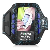 Romix 4.7" LED Amband Blue Photo
