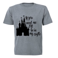 I'll Be in My Castle! - Kids - T-Shirt - Grey Photo