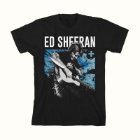 RockTsÂ Ed Sheeran Strum Sketch T-Shirt Photo