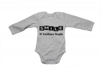 SMILE - it confuses people! - Baby Grow Photo