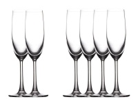 Maxwell and Williams Cosmopolitan Flute Champagne Glasses 160ml - Set of 6 Photo