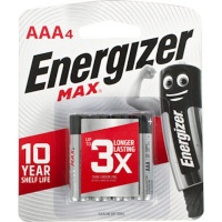 Energizer Max Aaa - 4 Pack Photo