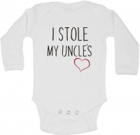 BTSN - I Stole my Uncle's Heart Baby Grow L Photo