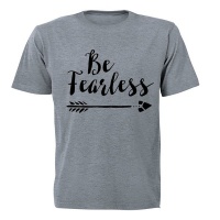Be Fearless! - Kids T-Shirt - Grey Photo
