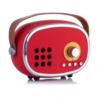 Portable Stereo Bluetooth Wireless Speaker - Red Photo