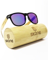 Skone Bazaruto UV400 Protection Wooden Sunglasses Photo