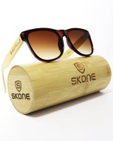 Skone Navagio UV400 Protection Bamboo Sunglasses Photo