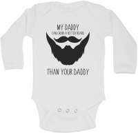 BTSN - My Daddy can grow a better beard than yours baby grow L Photo