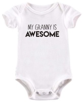 BTSN -My Granny is Awesome baby grow Photo