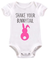 BTSN -Shake your bunny tail girl baby grow Photo