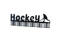 DCDesigners Hockey Man 48 Tier Medal Hanger - Black Photo