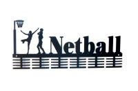 DCDesigners Netball 48 Tier Medal Hanger - Black Photo