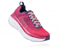 Hoka One One Women's Bondi 6 Road Running Shoes - Pink Photo