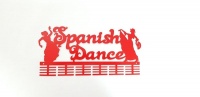 DCDesigners Spanish Dancing 48 Tier medal hanger - Red Photo