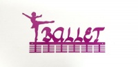 DCDesigners Ballet 48 Tier medal hanger - Purple Photo