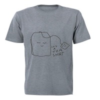 It's A TEA Shirt! - Kids T-Shirt - Grey Photo