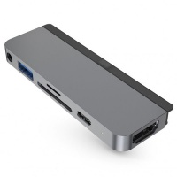 HyperDrive 6-in-1 iPad Pro Hub Silver Photo